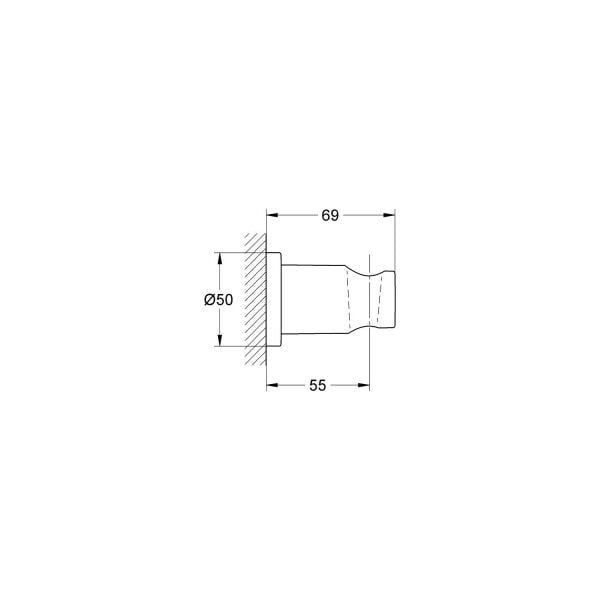 Grohe Rainshower® El Duşu Askısı - 27074GL0