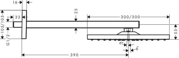 Hansgrohe Raindance E Tepe Duşu 300 1jet - 26238000