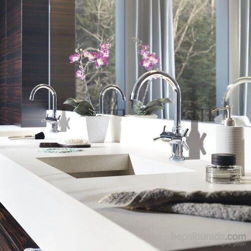 Grohe Atrio Tek Delikli Lavabo Bataryası - 21019000