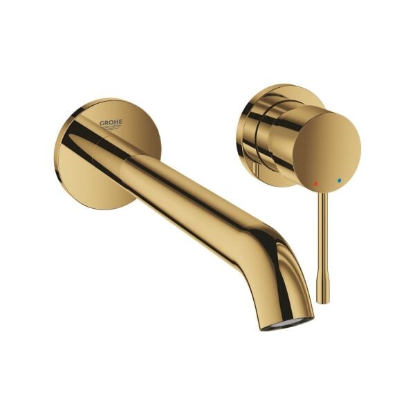 Grohe Essence New İki Delikli Duvardan Lavabo Bataryası - 19967GL1