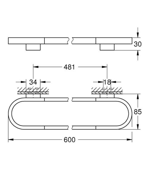 Grohe Selection Havluluk 41056000