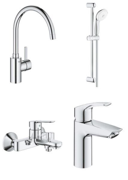 Grohe Euro 4'lü Batarya Seti - 32843SET