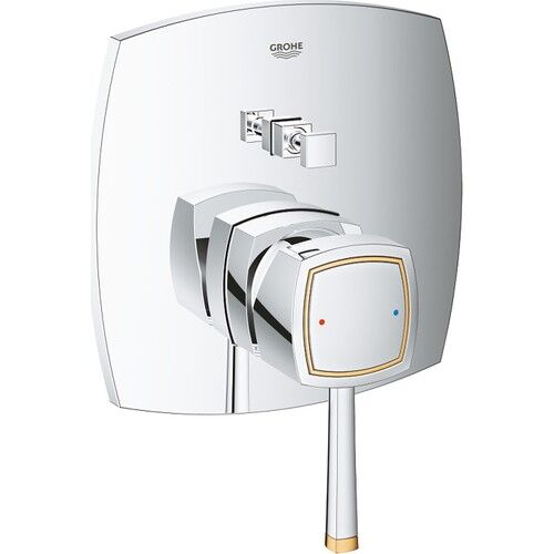 Grohe Ankastre Banyo Bataryası 2 Çık. Grandera Kr/altın- 24068IG0