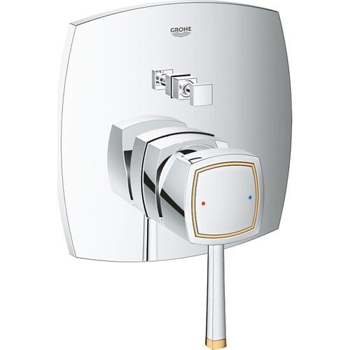 Grohe Ankastre Banyo Bataryası 2 Çık. Grandera Kr/altın- 24068IG0