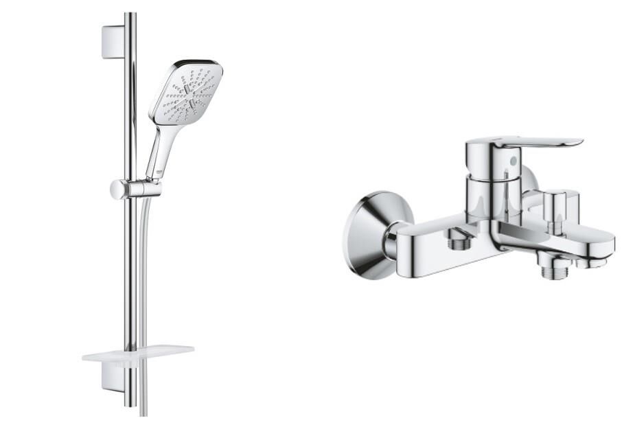 Grohe Rainshower SmartActive Kare Set - 26584SET