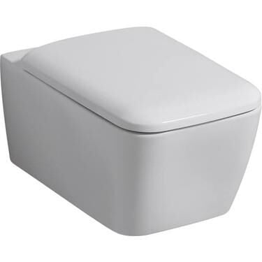 Geberit Icon Square Asma Klozet+Yavaş Kapanan Kapak