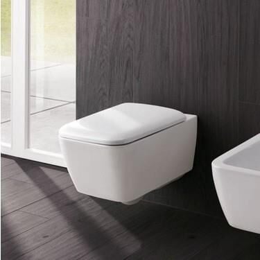 Geberit Icon Square Asma Klozet+Yavaş Kapanan Kapak
