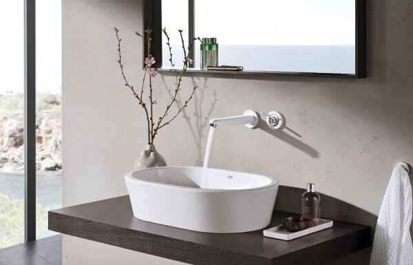 Grohe Eurodisc Joy İki Delikli Duvardan Lavabo Bataryası L-Boyut - 19969LS0