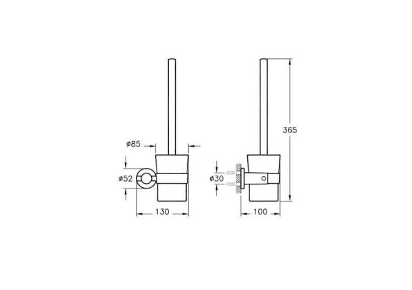 Artema Ilia Tuvalet Fırçalığı
