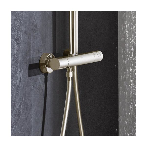 EUPHORİA SYSTEM 310 DUVARA MONTE TERMOSTATİK BATARYALI DUŞ SİSTEMİ 26075EN0