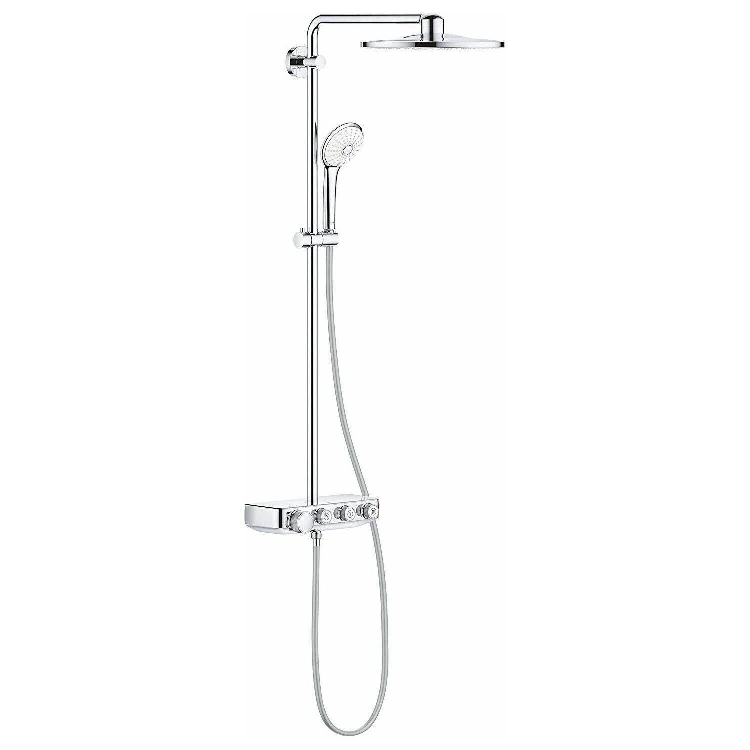 Grohe Euphoria SmartControl System 310 Duo Duvara Monte Termostatik Bataryalı Duş Sistemi - 26507000