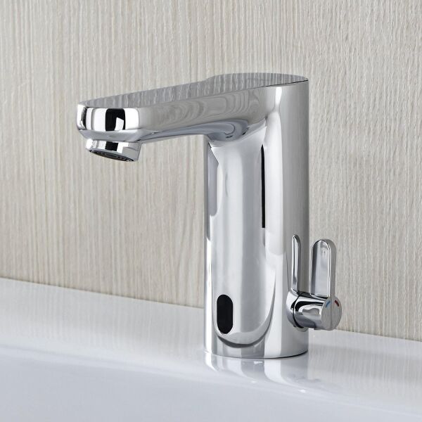 Grohe Eurosmart Cosmopolitan E Fotoselli Lavabo Bataryası, Çift Su Girişli Elektrikli - 36325001