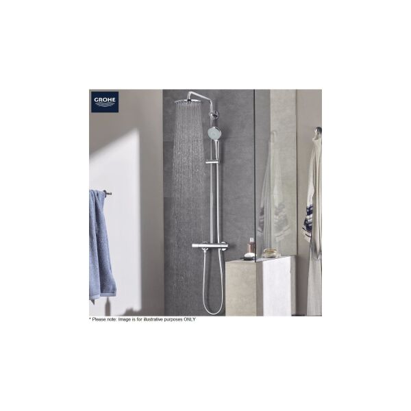 Euphoria System 210 Duvara monte termostatik bataryalı duş sistemi 27964000