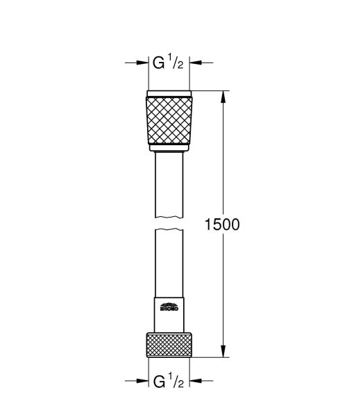 Relexaflex Duş Hortumu 1750mm -28154001