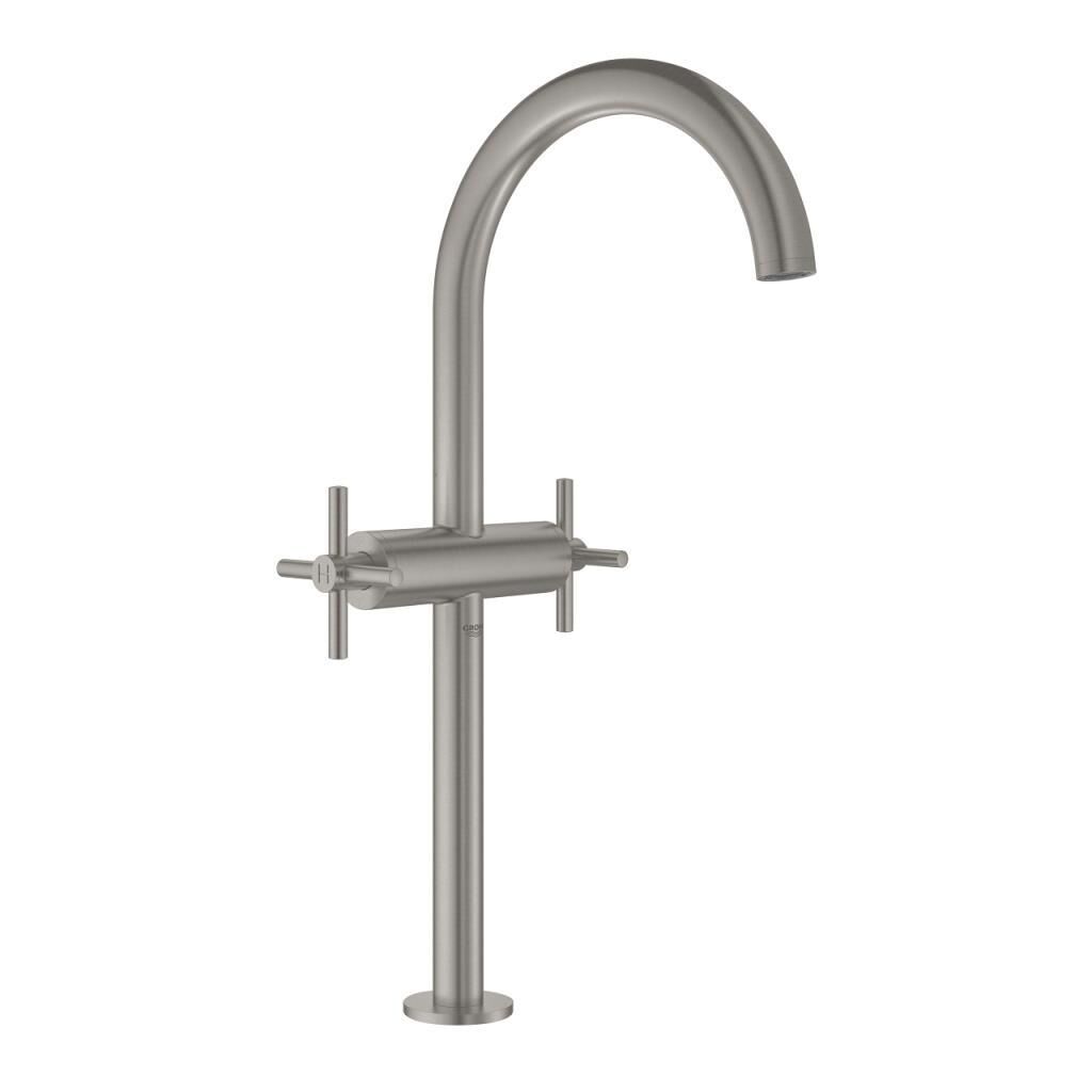 Grohe Çanak Lavabo Bataryası Atrio Super Steel - 21044DC3