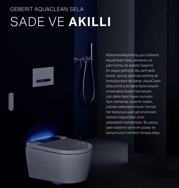 Geberit AquaClean Sela Comfort Krom - 146.224.21.1