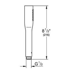 Grohe Euphoria Cosmopolitan Stick El Duşu 1 Akışlı (27400000)