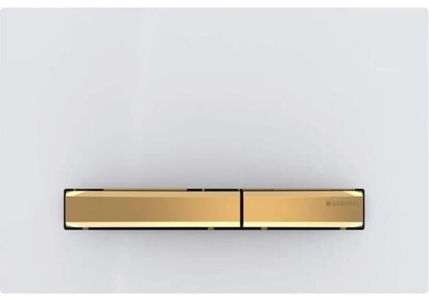 Geberit Sigma50 Kumanda Paneli, Çift Basmalı, Beyaz - 115.672.11.2
