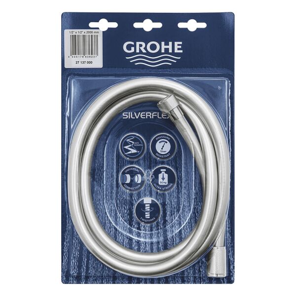 Grohe Silverflex Hortum 2000 mm 27137000