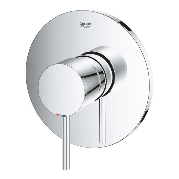 Grohe Ankastre Duş Bataryası 1 Çıkışlı Atrio Krom