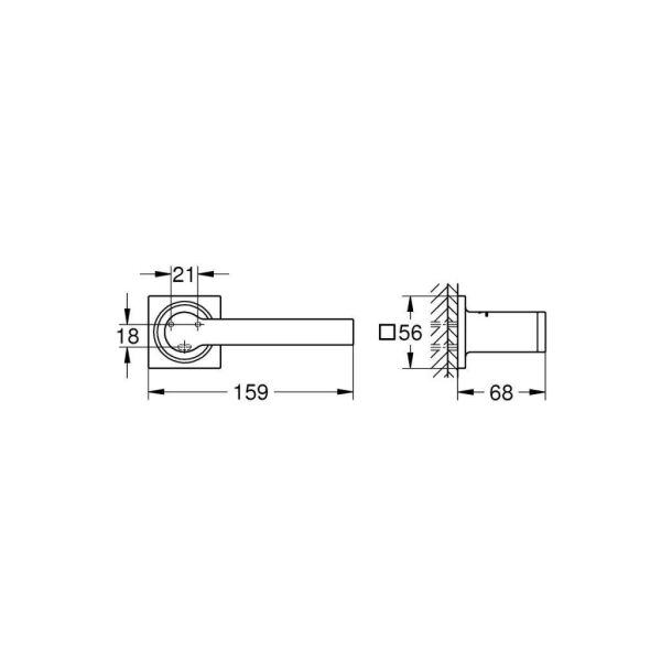 Grohe Allure Tuvalet Kağıtlığı - 40279001