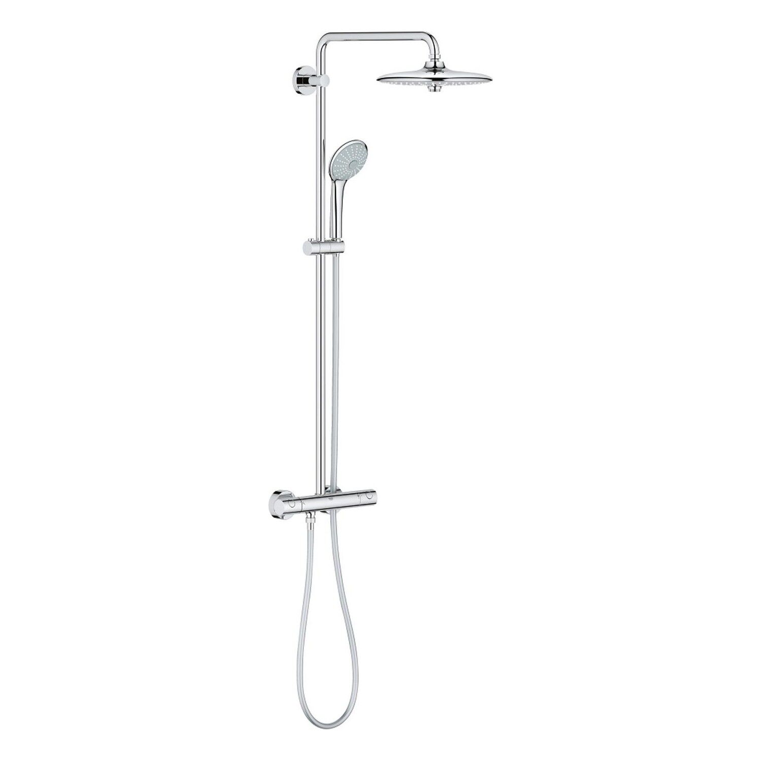Grohe Euphoria System 260 Duvara Monte Termostatik Bataryalı Duş Sistemi 27296002