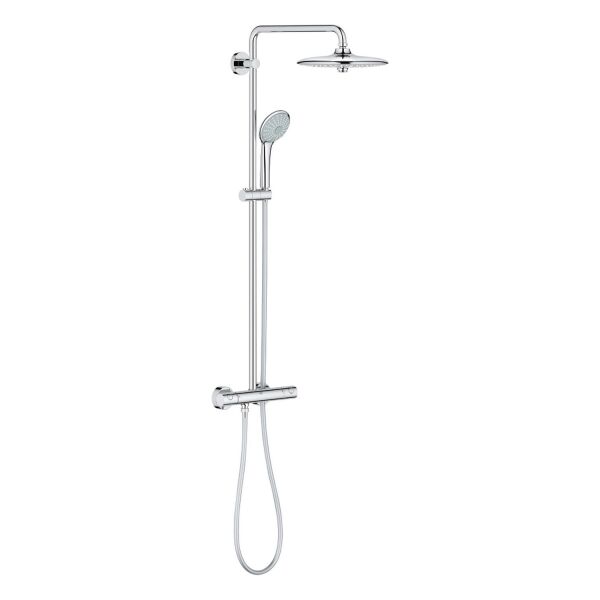 Grohe Euphoria System 260 Duvara Monte Termostatik Bataryalı Duş Sistemi 27296002