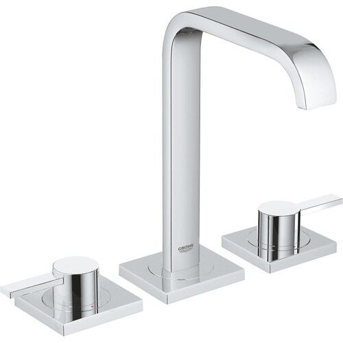 Grohe Allure 3 Delikli Lavabo Bataryası 1/2''m-Boyut 20188000