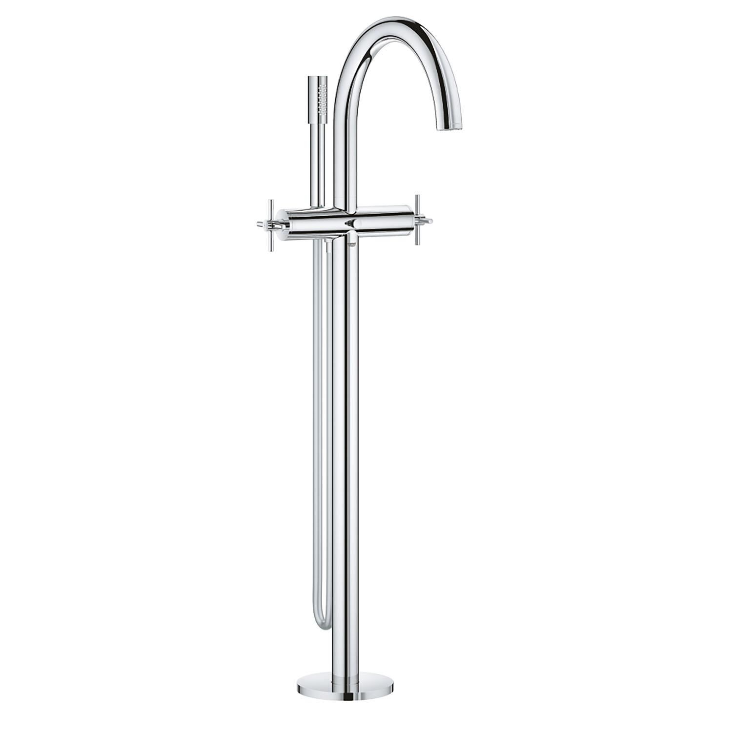 Grohe Ayaklı Yerden Küvet Bataryası Atrio Krom - 25044003