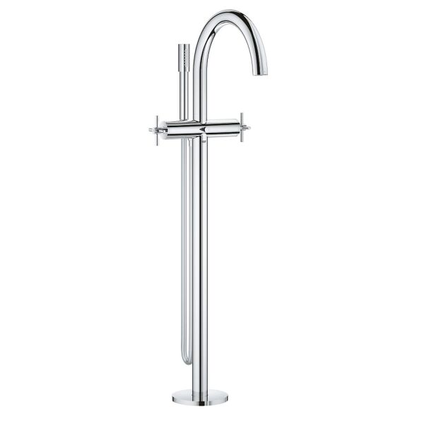 Grohe Ayaklı Yerden Küvet Bataryası Atrio Krom - 25044003