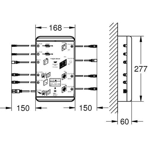 Grohe Grohe F-Digital Deluxe Ana Dağıtım Panosu - 26374000