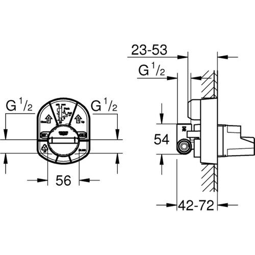 Grohe Ankastre Iç Gövde - 33964000