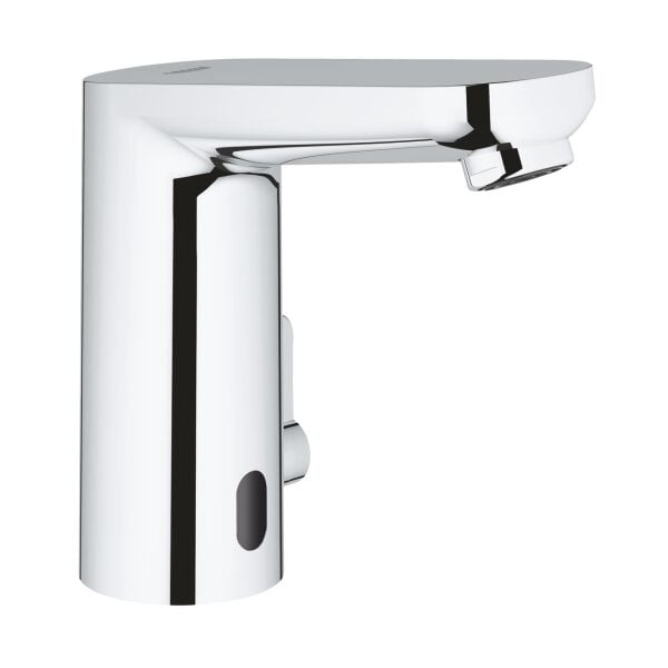 Grohe Eurosmart Cosmopolitan E Fotoselli Lavabo Bataryası, 1/2, Çift Su Girişliayarlanabilir Sıcaklık Sınırlayıcısı - 36325002