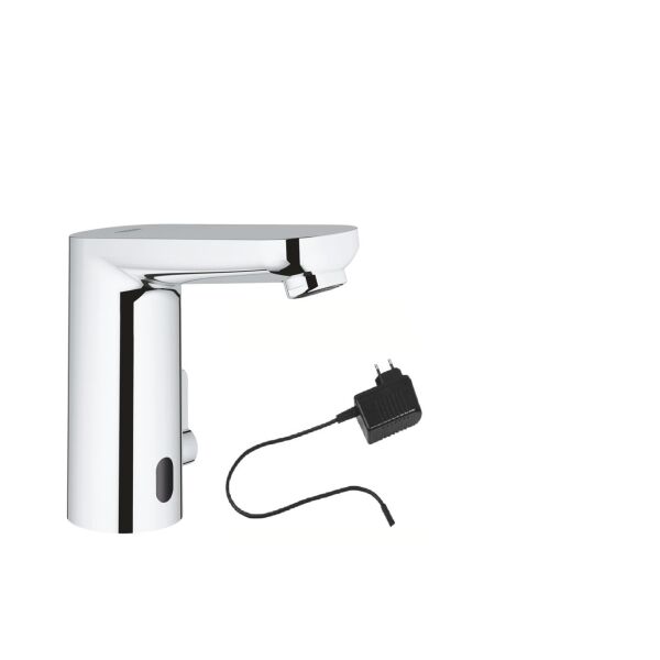Grohe Eurosmart Cosmopolitan E Fotoselli Lavabo Bataryası, 1/2, Çift Su Girişliayarlanabilir Sıcaklık Sınırlayıcısı - 36325002