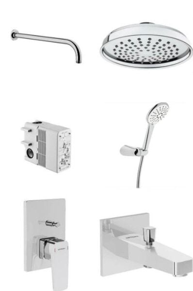 Artema Root Square Ankastre Banyo Seti - A42752SET6