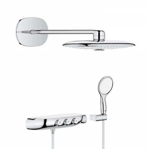 Grohe Rainshower System Smartcontrol Duo 360 Termostatik Yarı Ankastre Duş Bataryası 26443000