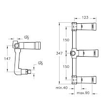 Artema A40834 Juno Ankastre Banyo Bataryası Sıva Altı Grubu