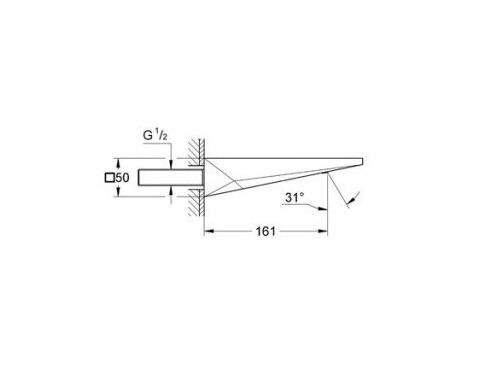 Grohe Allure Brilliant Çıkış Ucu - 13299000