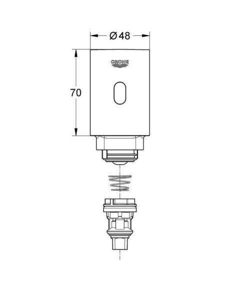 Grohe Tectron Retro-Fit Ünite - 37427000