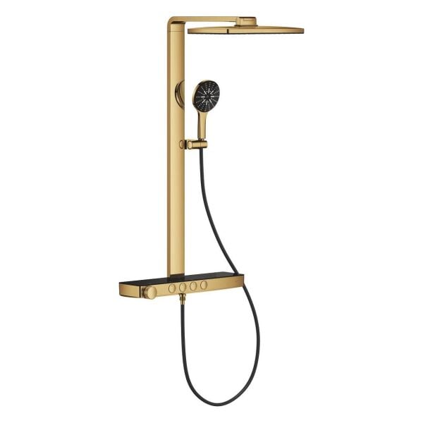 Grohe Rainshower Aqua Pure Duvara Monte Termostatlı Duş Sistemi - 100961GL00