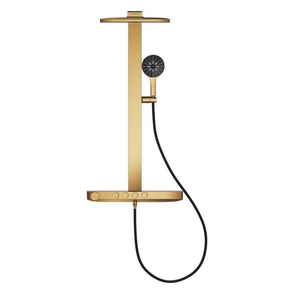 Grohe Rainshower Aqua Pure Duvara Monte Termostatlı Duş Sistemi - 100961GL00