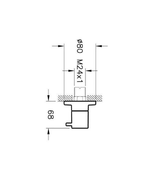 VitrA Origin Ankastre Stop Valf A41458
