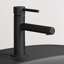 VitrA Origin A4255536 Kısa Lavabo Bataryası,Mat Siyah