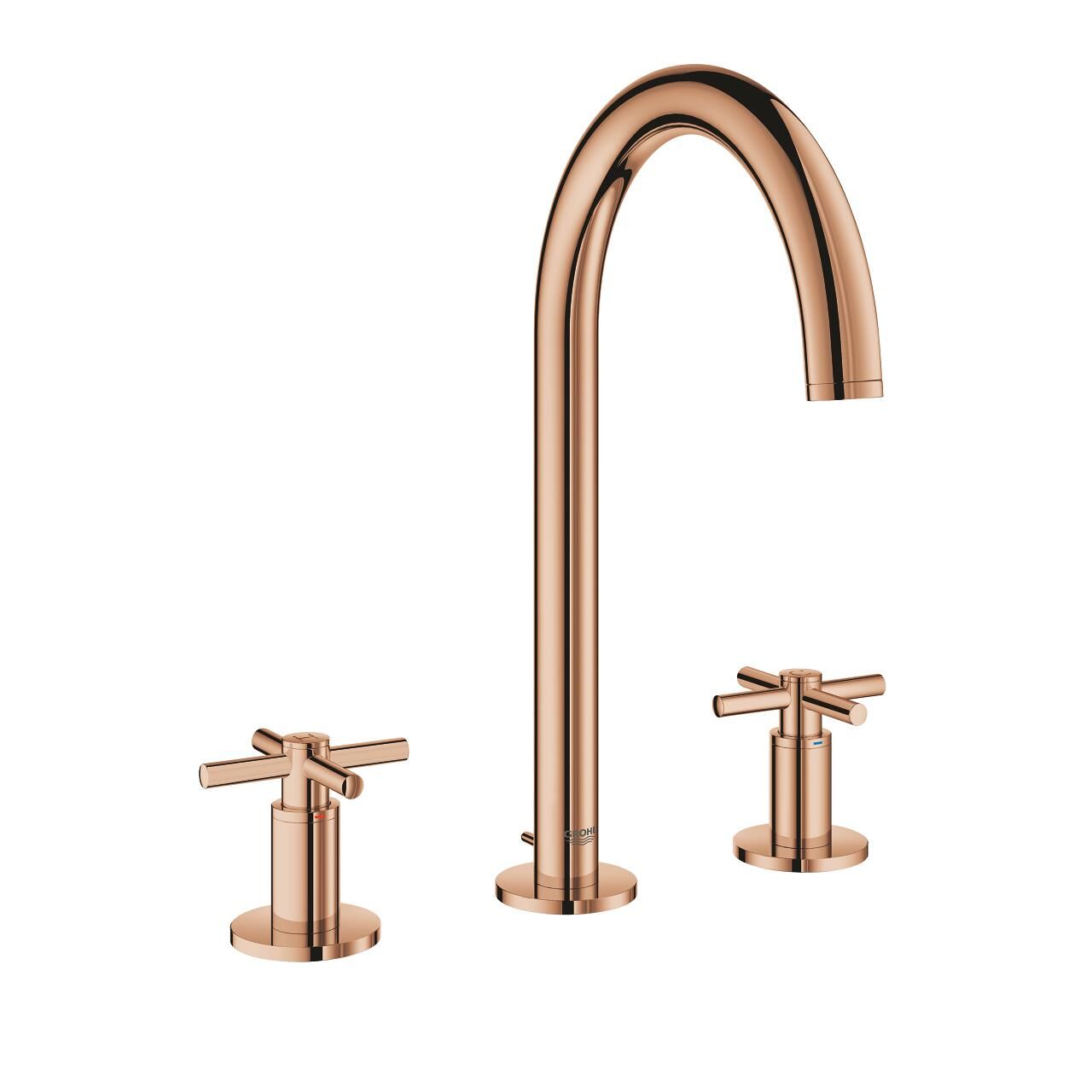Grohe Atrio 3 Delikli Lavabo Bataryası 1/2'' M-Boyut - 20008DA3