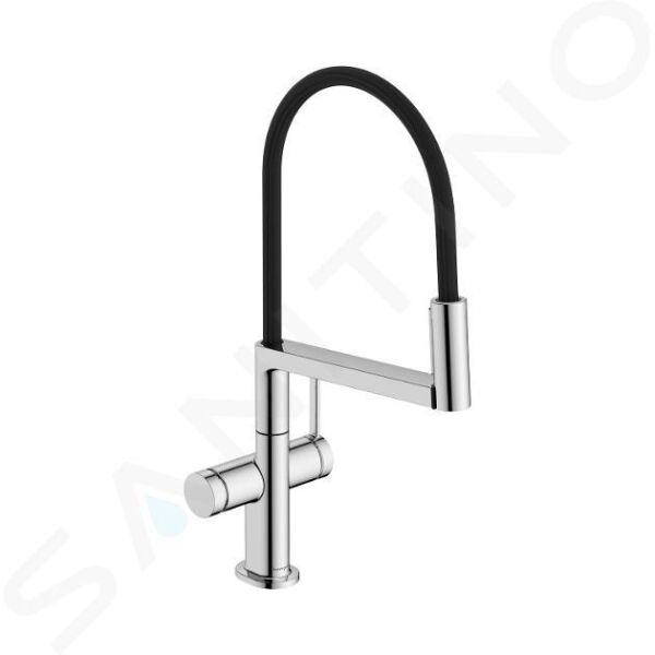 Hansgrohe Talis Selecet M54 PowderSpray Tek Kollu Eviye Bataryası - 72861000