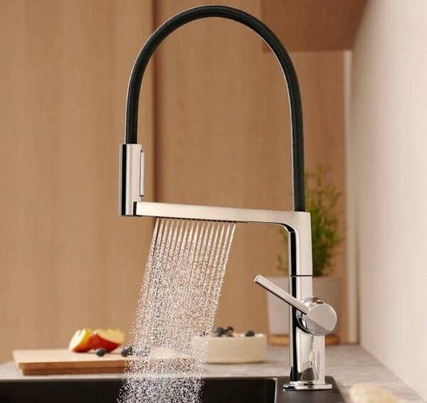 Hansgrohe Talis Selecet M54 PowderSpray Tek Kollu Eviye Bataryası - 72861000