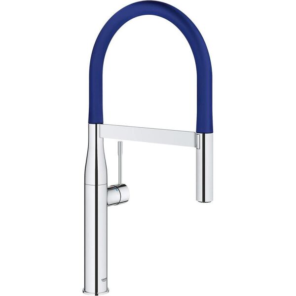Grohe Essence New Tek Kumandalı Eviye Bataryası Mavi - 124979