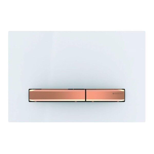 Geberit Sigma50 Kumanda Kapağı,Çift Basmalı,Beyaz - 115.670.11.2