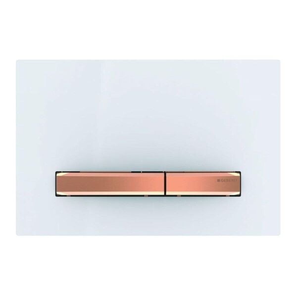 Geberit Sigma50 Kumanda Kapağı,Çift Basmalı,Beyaz - 115.670.11.2