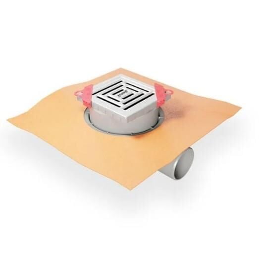 Hüppe Master 10x10 Yalıtımlı Noktasal Su Gideri Mat Yandan - 47H0026000000003